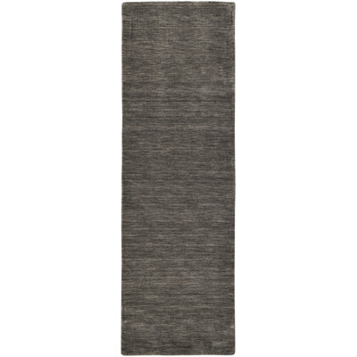 Chenard Handmade Tufted Wool Gray Area Rug