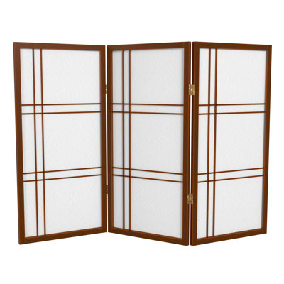 Keitez 3 ft. H Short Folding Shoji Screen by Winston Porter
