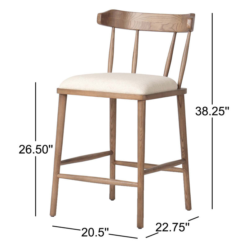 Colter Stool-Antwerp Natural-Counter, Medium Brown, Antwerp Natural