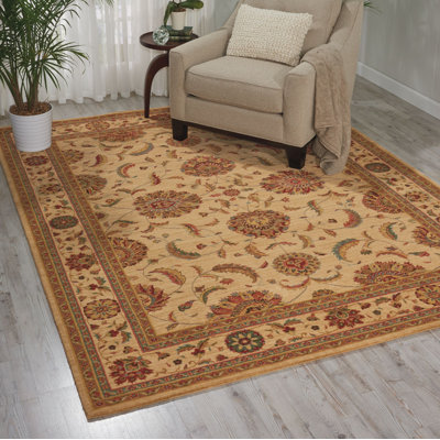 Bardwell Oriental Wool Area Rug