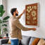 Study in Ochre Botanical - Wrapped Canvas-274494120-274494118