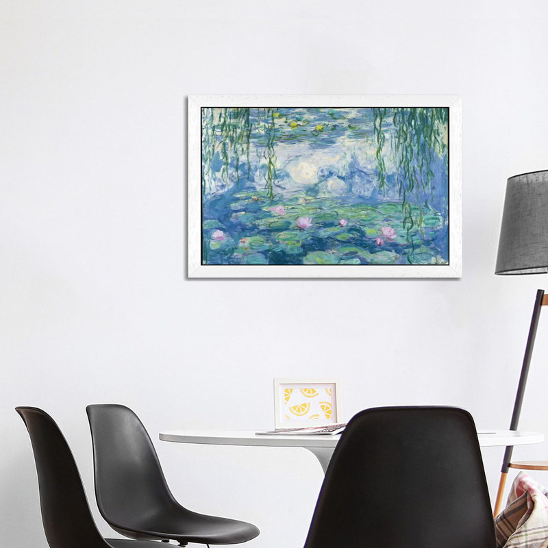 Print on Canvas, 45.72 cm H x 66.04 cm W x 4.445 cm D, White Floater Framed