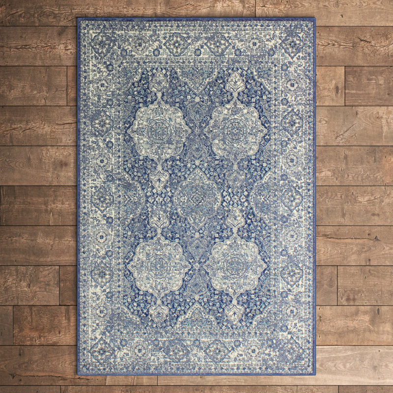 Middleburg Machine Woven Polypropylene Plastic Area Rug, Rectangle 7'6" x 9'6"