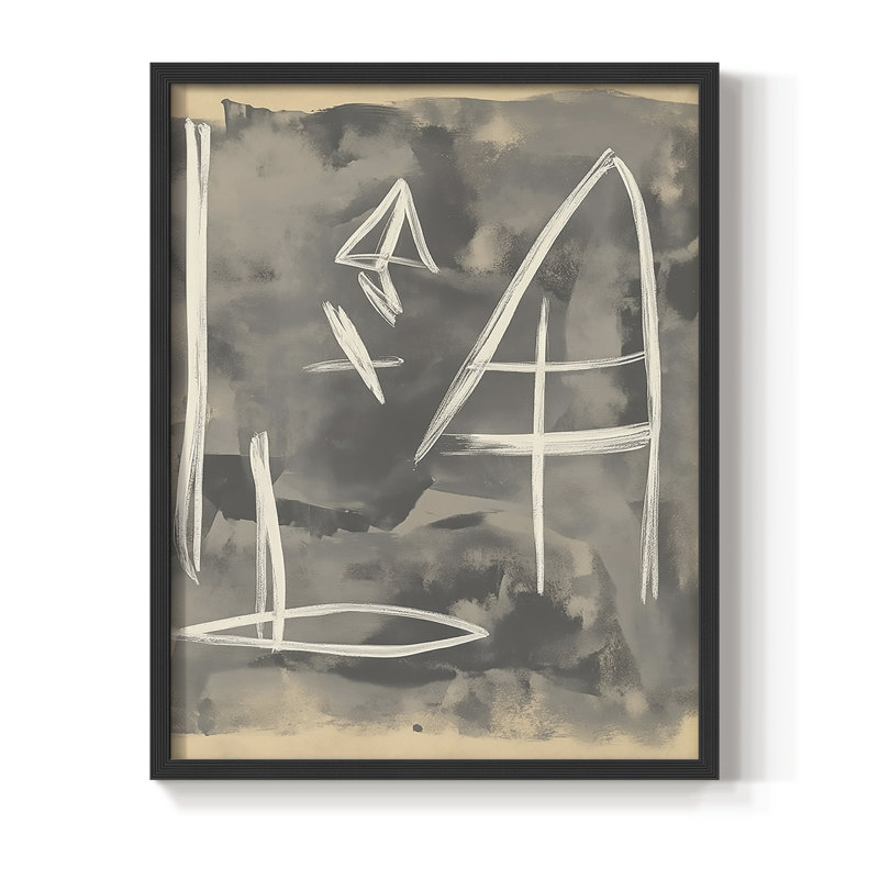 "ABSTRACT Series DCCL XXXV" par J Paul, Noir, noir, noir, noir, H 15 po x l 12 po