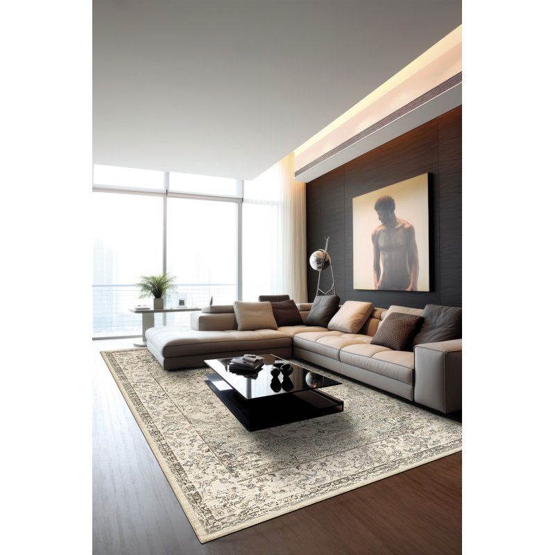 Dimont Abstract Flat Weave Area Rug, Rectangle 160 x 230 cm