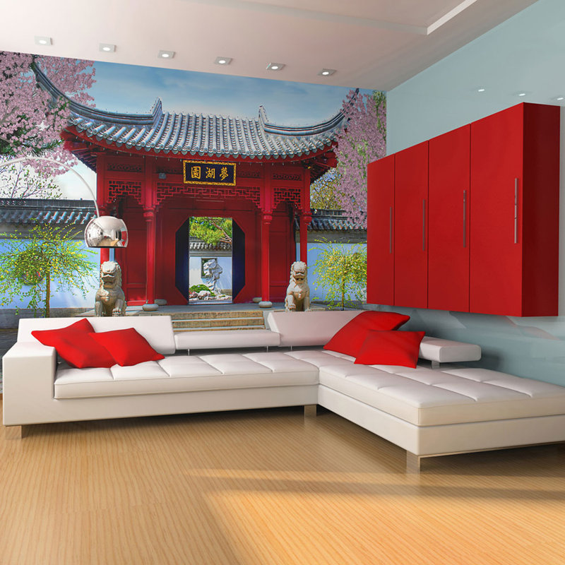 Chinese botanical garden of Montreal (Quebec Canada) 2.7m L x 350cm W Wallpaper, 300 cm x 231 cm