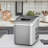 26Lbs/24H Portable Countertop Ice Maker Machine With Scoop