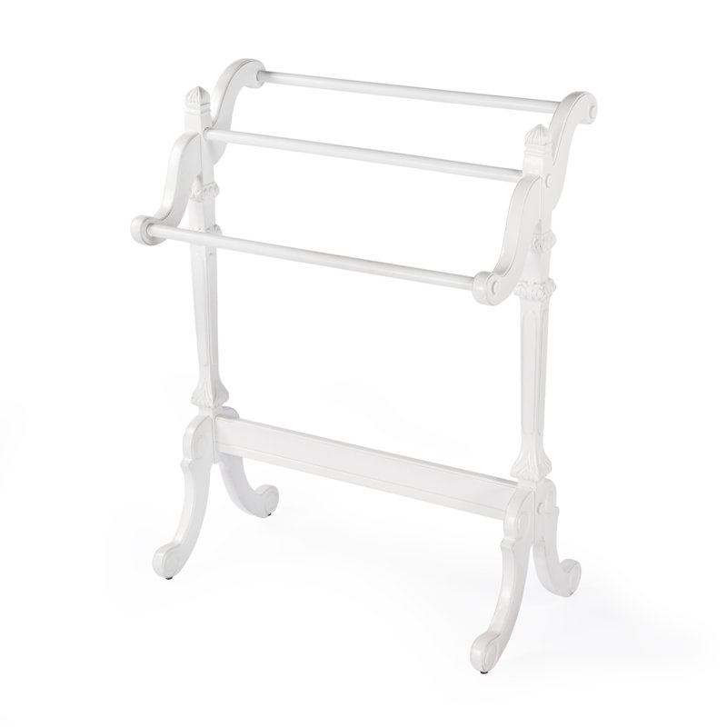 Elwyn Quilt Rack, Cottage White