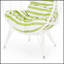 Fauteuil d'extérieur en osier de style Gianni