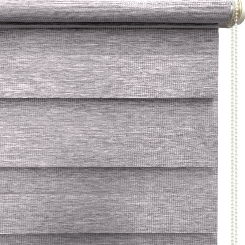Store à enroulement semi-transparent gris jour et nuit, L 31 po x L 102 po
