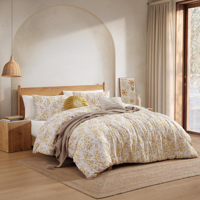 Ensemble d'édredon en microfibre 5 pièces Selma