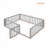 Wood Daybed Frame with Fence-591128208-591128212