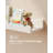 Wall Mounted White Floating Shelf For Children