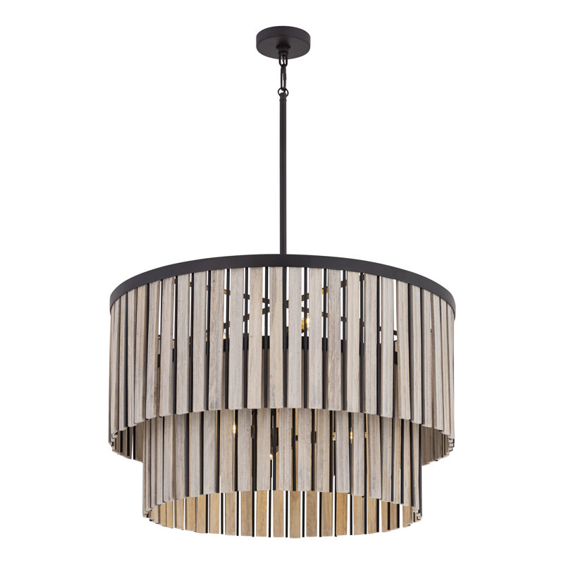Luminaire suspendu 6 lumières 30,25 po Esbelta