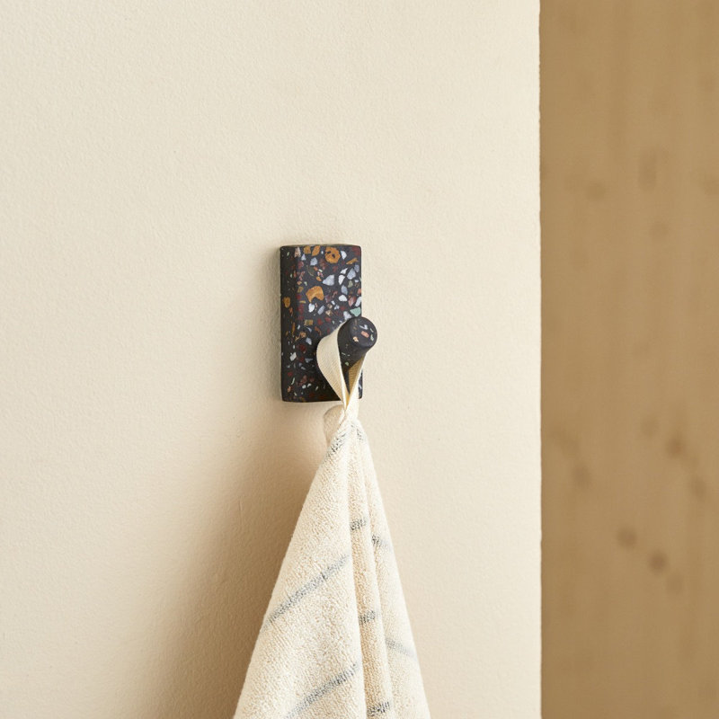 Sara Terrazzo Wall Hook, Confetti