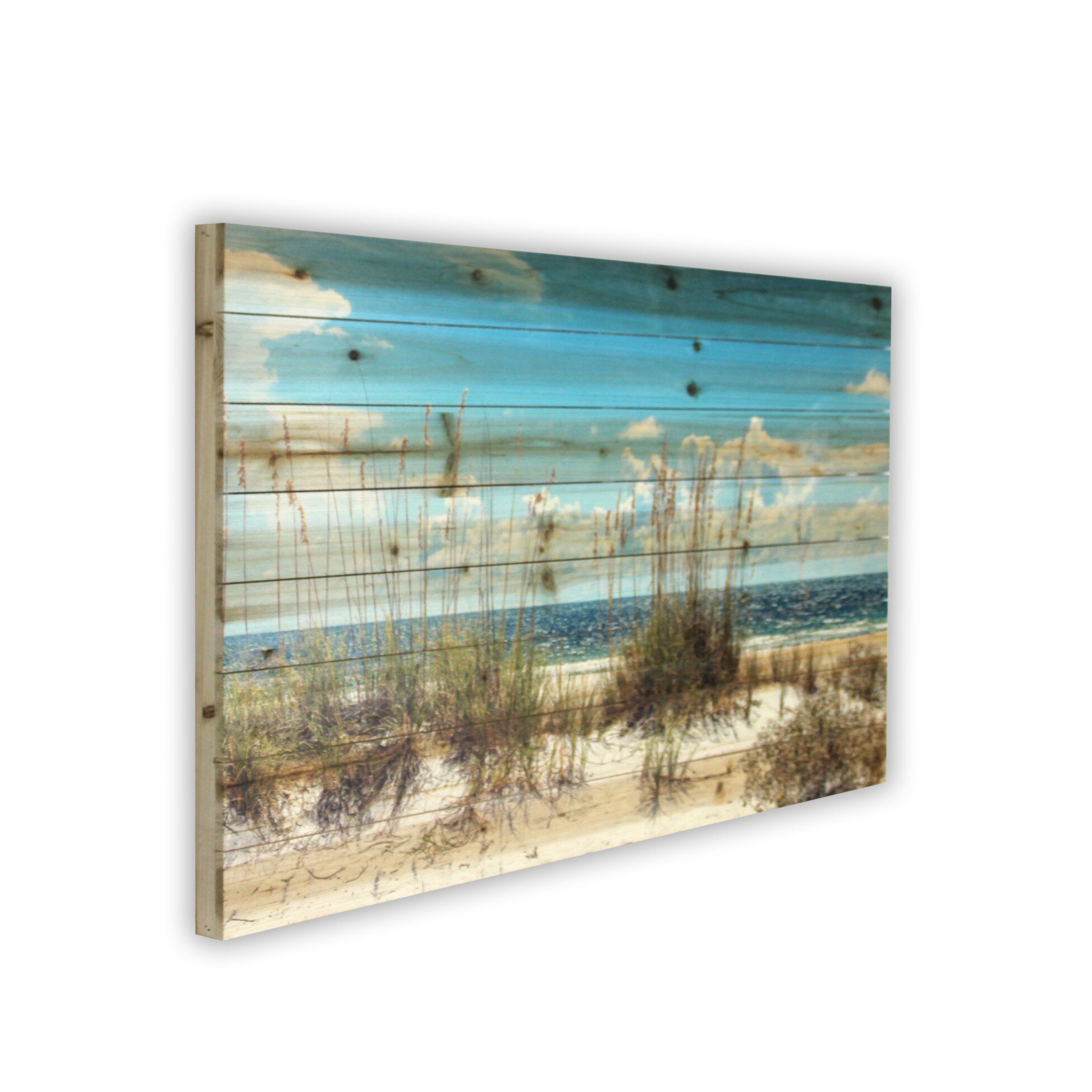 Highland Dunes Ocean Sand Dunes Unframed Photograph Wall Art & Reviews ...