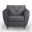 Marylin Leather Armchair-758905512-757145198