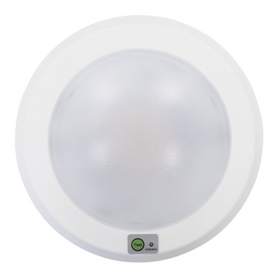 LED Disk Downlight with Emergency Test Button