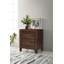  Table de chevet 2 tiroirs Welsley Noyer
