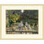 Garden Study 2' Framed Print on Glass