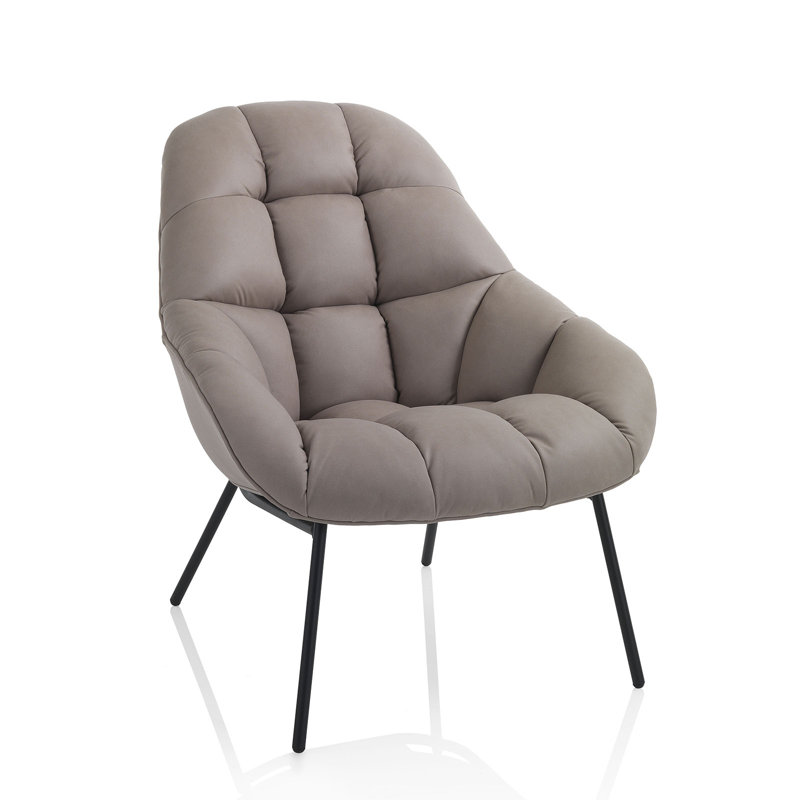 Soudersburg Faux Leather Armchair, Brown