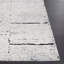 Tapis noir / ivoire en laine / coton touffeté à la main Anindita-391691300