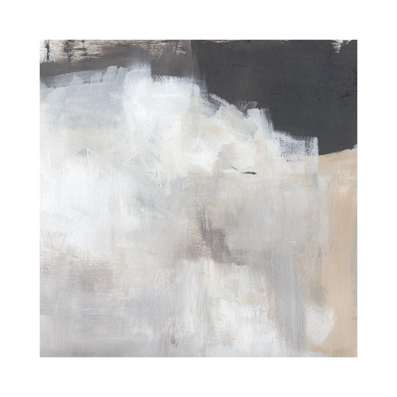 Neutral Abstract I by Jennifer Paxton Parker - Wrapped Canvas Painting, 30.48 cm H x 30.48 cm W