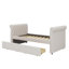 Twin Size Upholstered Daybed, Featuring Drawers-1370598321
