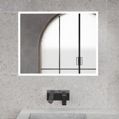 Miroir de salle de bain moderne à DEL Bianca