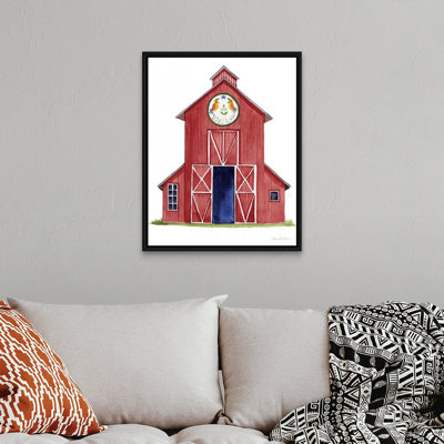 «Life on the Farm Barn Element II», reproduction d'art