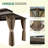 Hardtop Double Roof Aluminum Patio Gazebo with Netting & Curtains-108487387