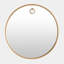 Exposed Mirror-Antique Brass-38437026