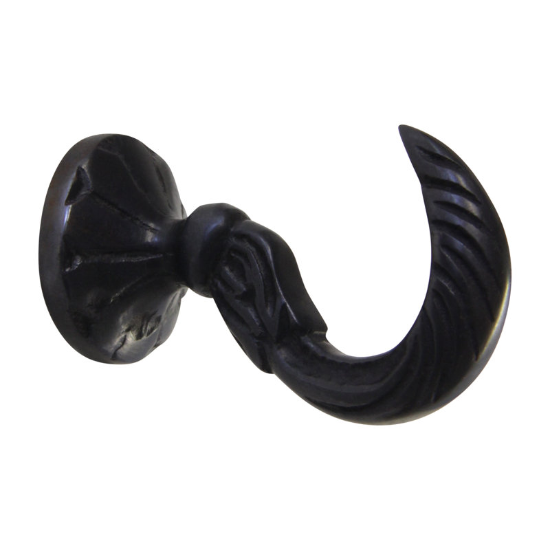 Sabre Brass Wall Wall Hook, Oil Bronze Black