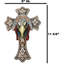 Croix du sud-ouest de style tribal corbeau