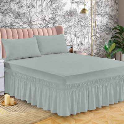 Bel Tailored Wrap Around Bed Skirt