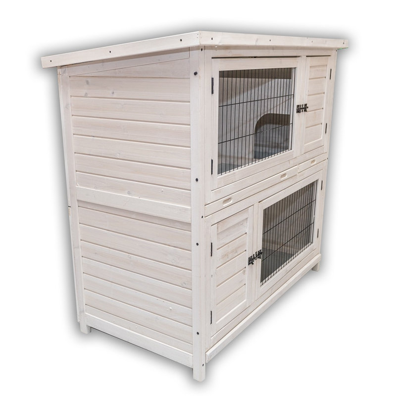 Weather Resistant Rabbit Small Animal Hutch