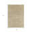 4' X 6' Beige Area Rug