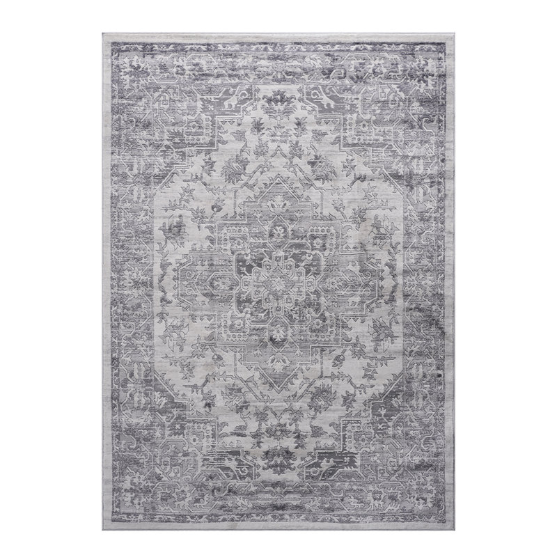 Tapis argenté - teinté, ne perd pas ses poils pour une chambre de bébé élégante, un dortoir, un bureau, une cuisine de salle à manger avec décoration