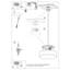 Pendant lamp ARENA 45 white