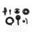 Classic High Pressure Single Handle 6-Spray Patterns Rain Shower Head With Handheld Shower (Valve Included)-126529180