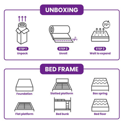 6" Medium Memory Foam Mattress
