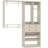 Navada Closet System with Wooden Drawers and Two Hanging Rods-58859331