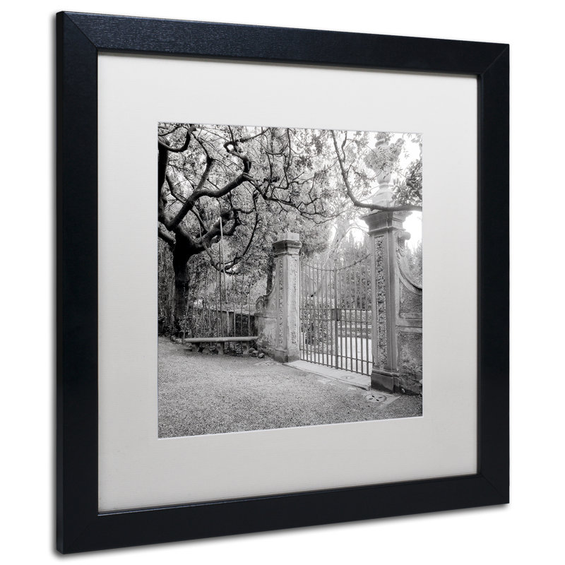 Alan Blaustein «Firenze I», reproduction de photo encadrée, Blanc, H 16 po x l 16 po x P 0,5 po