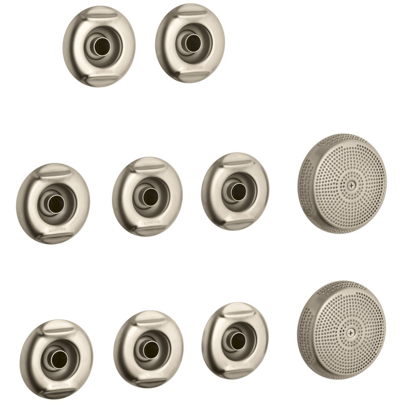 Riverbath Whirlpool Trim Kit, Vibrant Brushed Bronze
