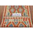 Geometric Kilim Wool Runner Rug 3x10