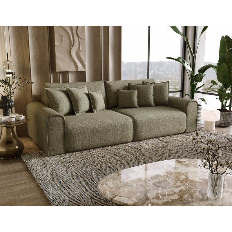 Teadra 2 Seater Sofa, Moss