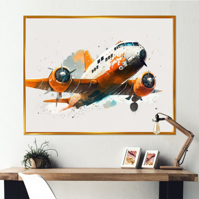 " Airplane In The Air "