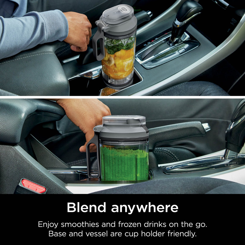 Ninja Blast Max - Portable Blender with 22.oz Twist & Go Vessel, Gray