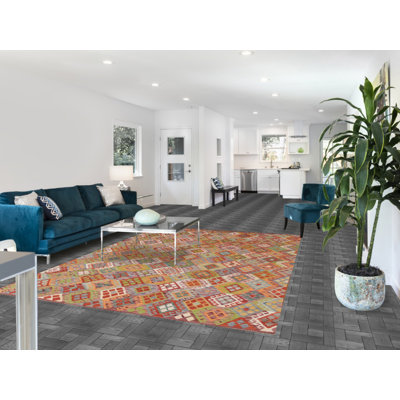 Tapis géométrique all-over 7 x 10