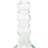  3 Piece Glass Tabletop Candlestick Set